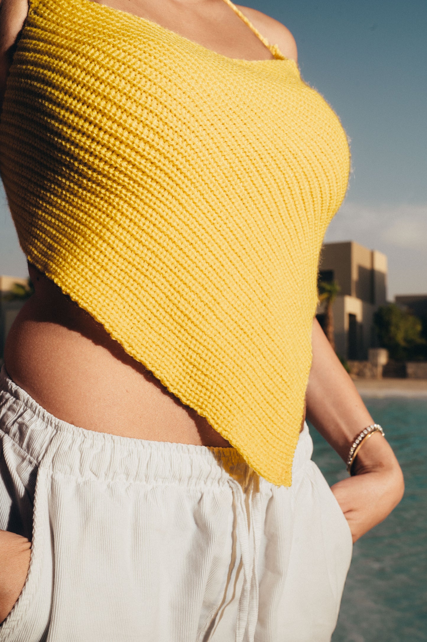 Solar Knitted Top